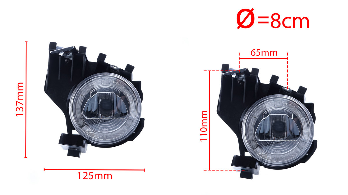 DRL- och dimljus Subaru Impreza III/Impreza Wrx