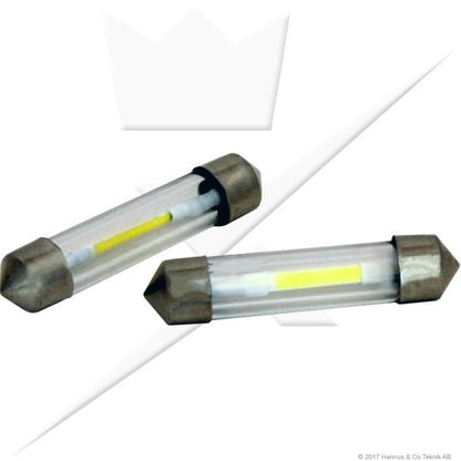 billede, der viser brugen af 41 mm – C5W LED Filament – Carlevel