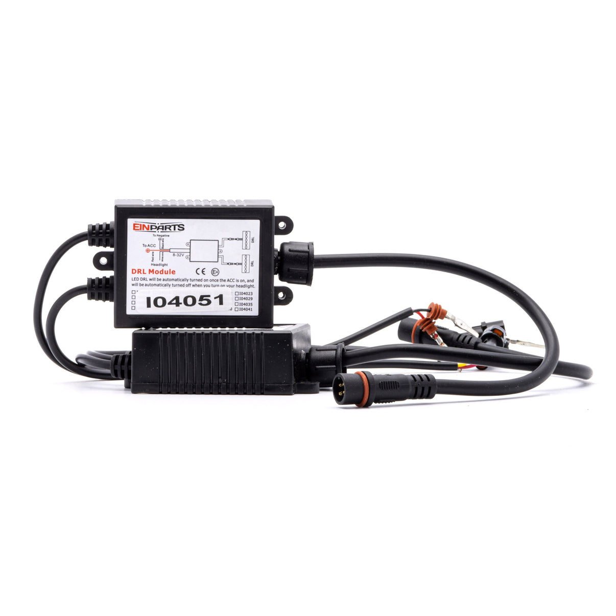 DRL- och dimljus – 6000K – 10 W – 9V - 16V