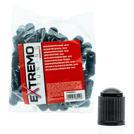 Ventilhattar – Svart – 100-pack