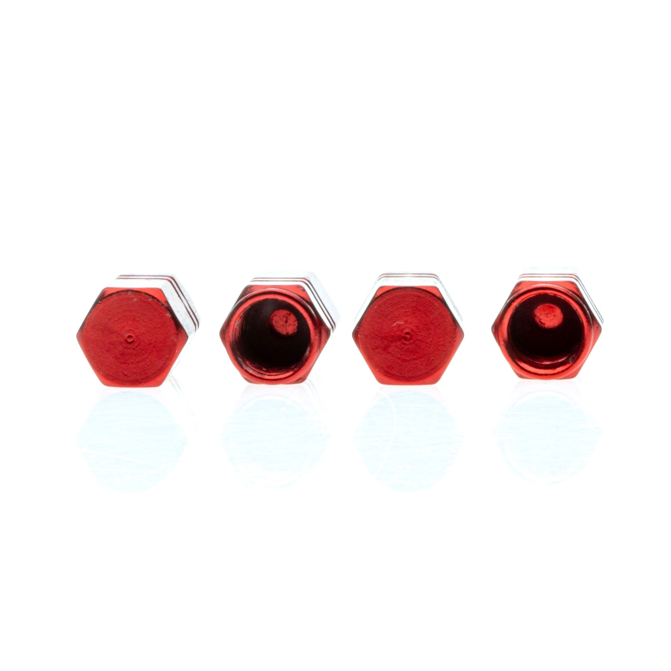 Ventilhattar – Röd – 4-pack