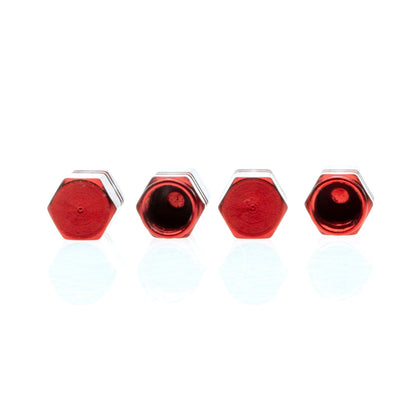 Ventilhattar – Röd – 4-pack
