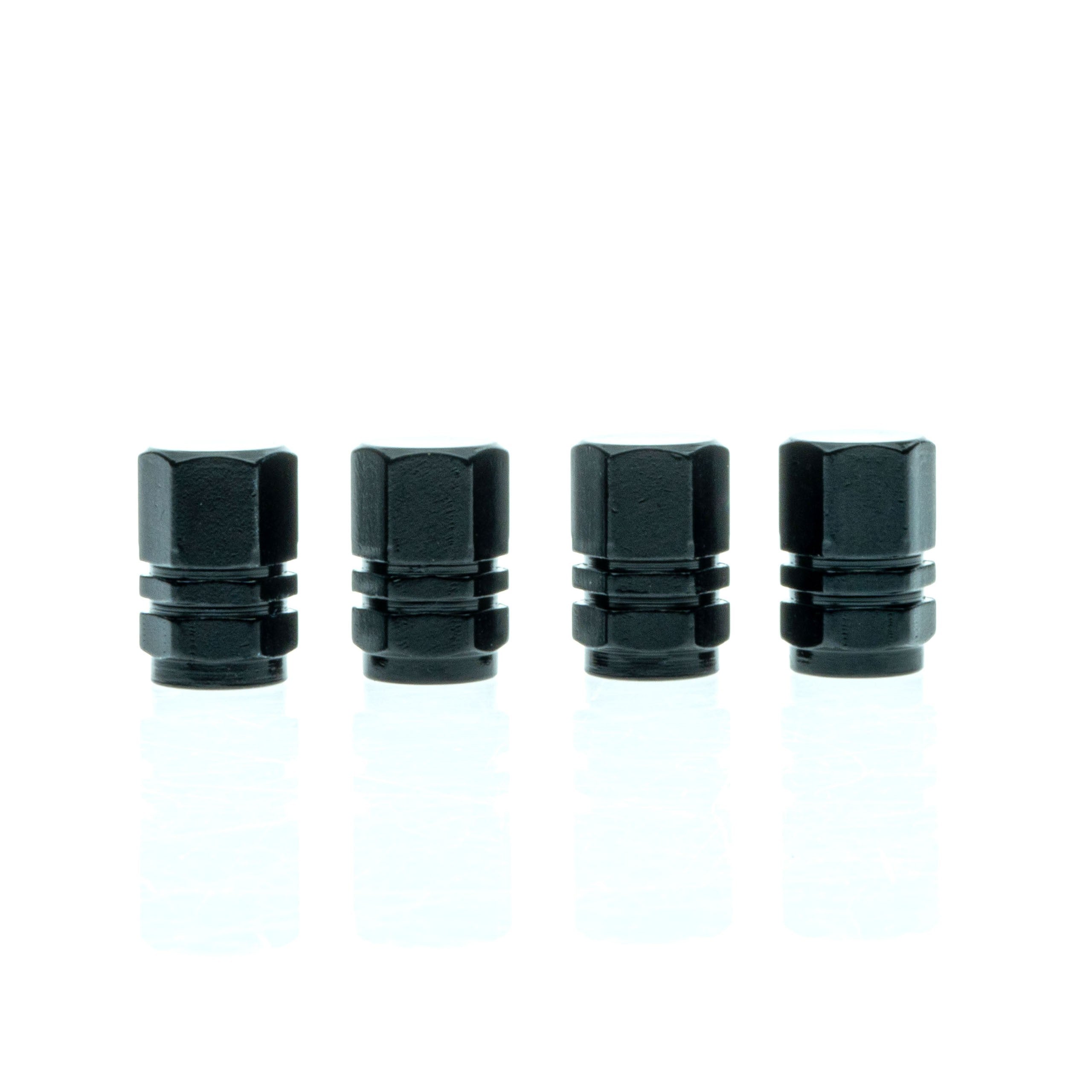 Ventilhattar – Svart – 4-pack