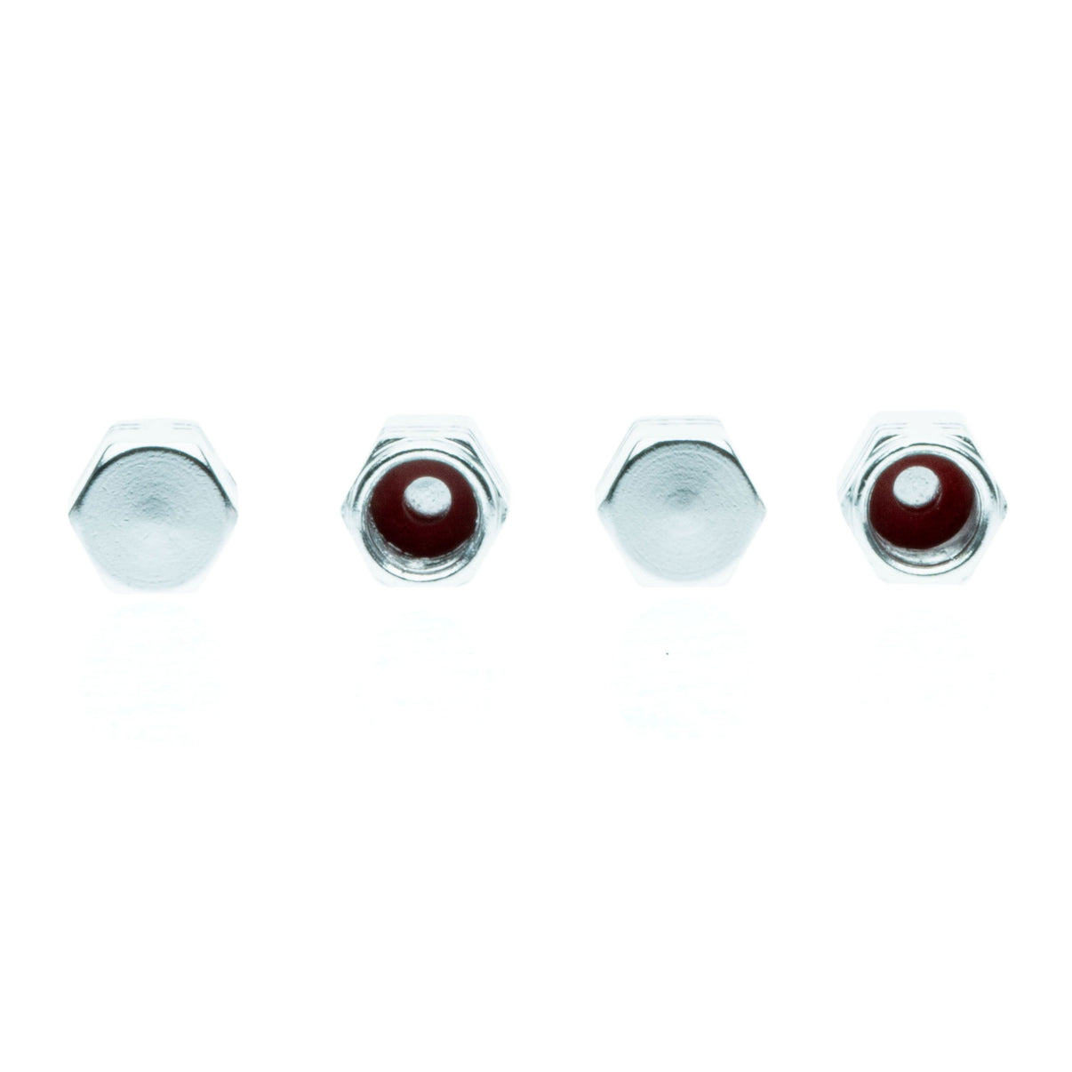 Ventilhattar – Silver – 4-pack