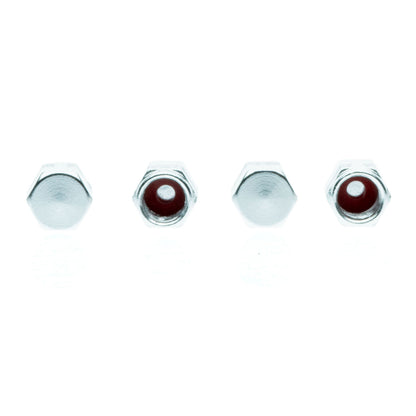 Ventilhattar – Silver – 4-pack