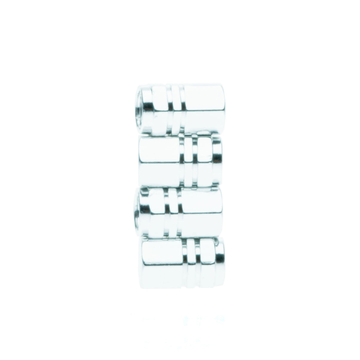 Ventilhattar – Silver – 4-pack