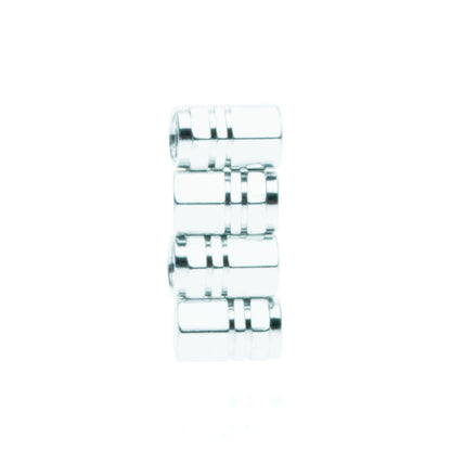 Ventilhattar – Silver – 4-pack