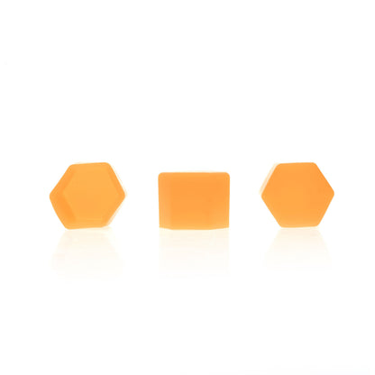 Hjulmutterskydd – Orange – Silikon – 20-pack – 19 mm