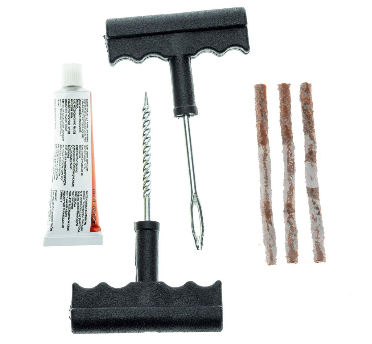 Däckreparationskit – 100 cm – Gummi – 6-pack