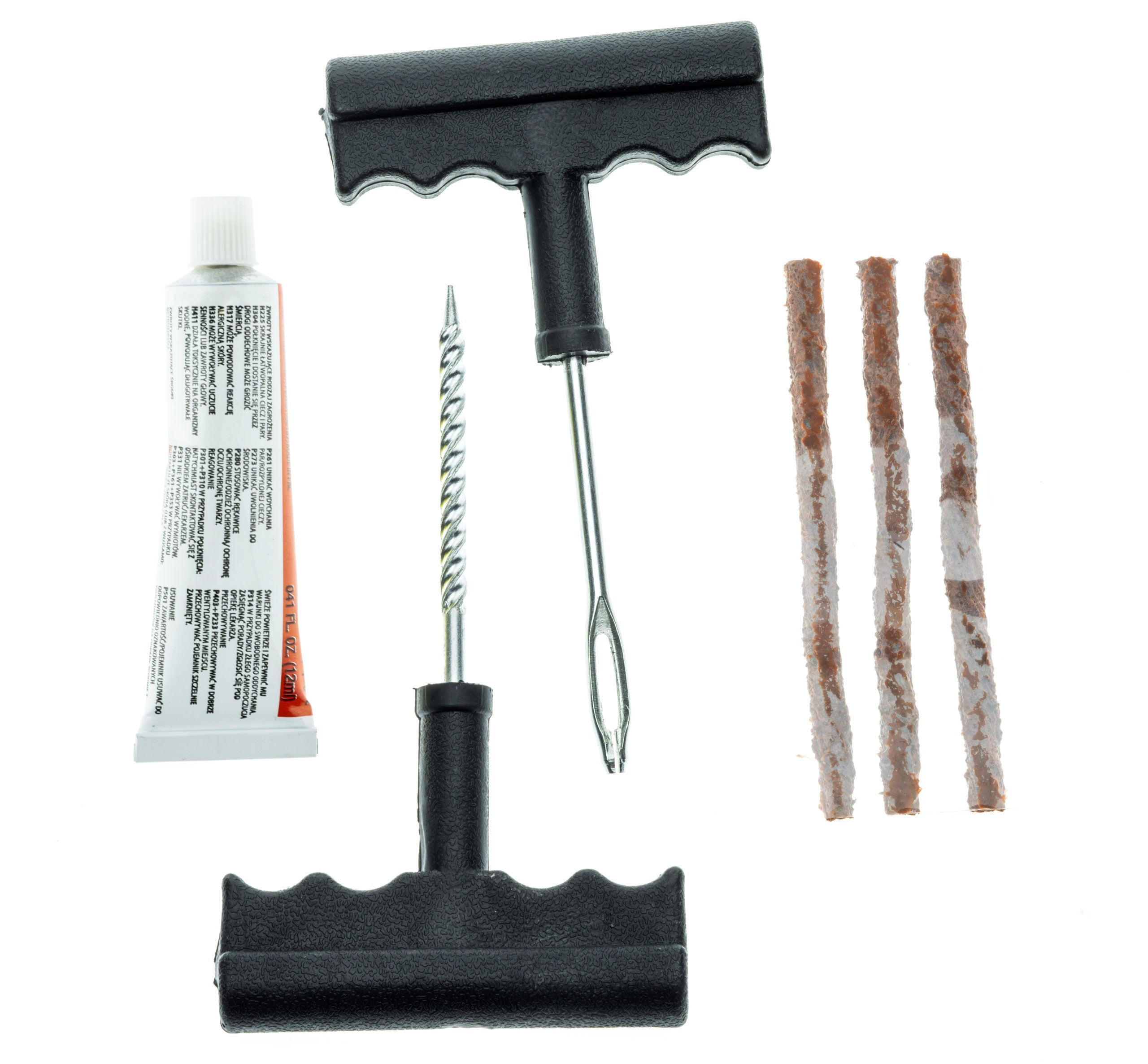 Däckreparationskit – 100 cm – Gummi – 6-pack