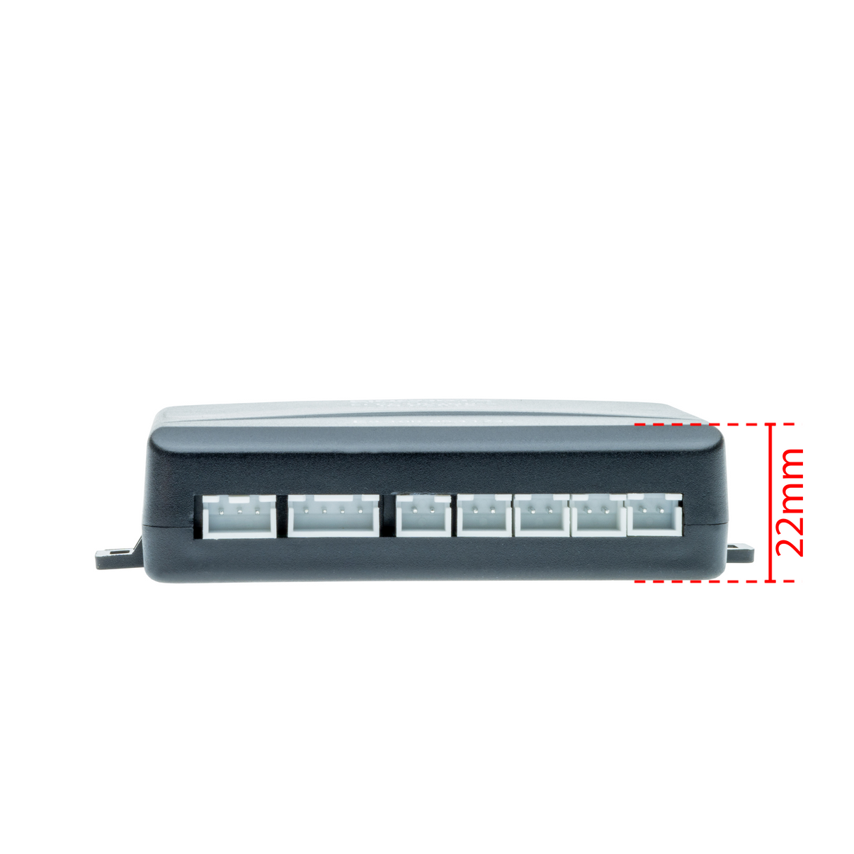Parkeringssensor med summer – Silver – ultraljudssensor – 4 sensorer – 4x 2,5 m