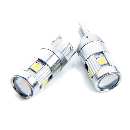 LED-lampa för bil – W5W – W2,1x9,5d – 6000K – 5 LED – SMD 3030 PHILIPS – 2-pack