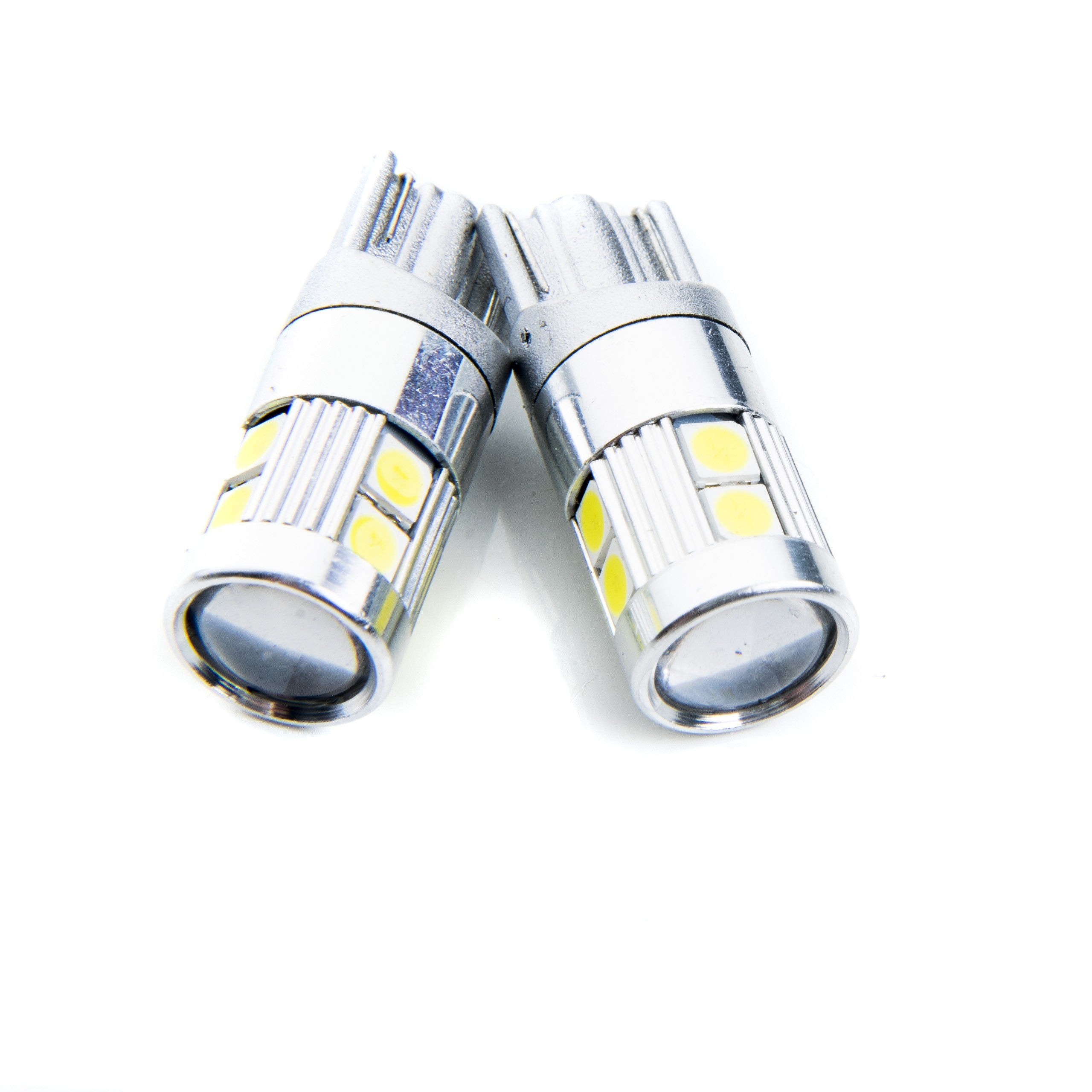LED-lampa för bil – W5W – W2,1x9,5d – 6000K – 9 LED – SMD 3030 – 2-pack