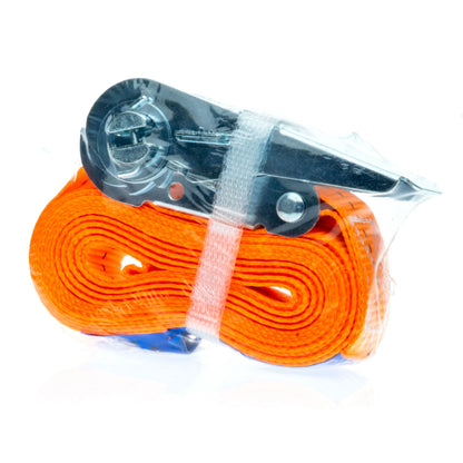 Lastsäkring – Orange – 4 m – 25 mm mm
