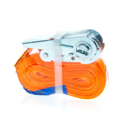 Lastsäkring – Orange – 6 m – 25 mm mm