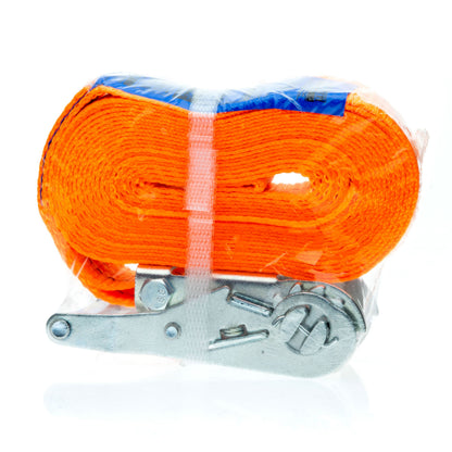 Lastsäkring – Orange – 6 m – 100% polyester (PES)