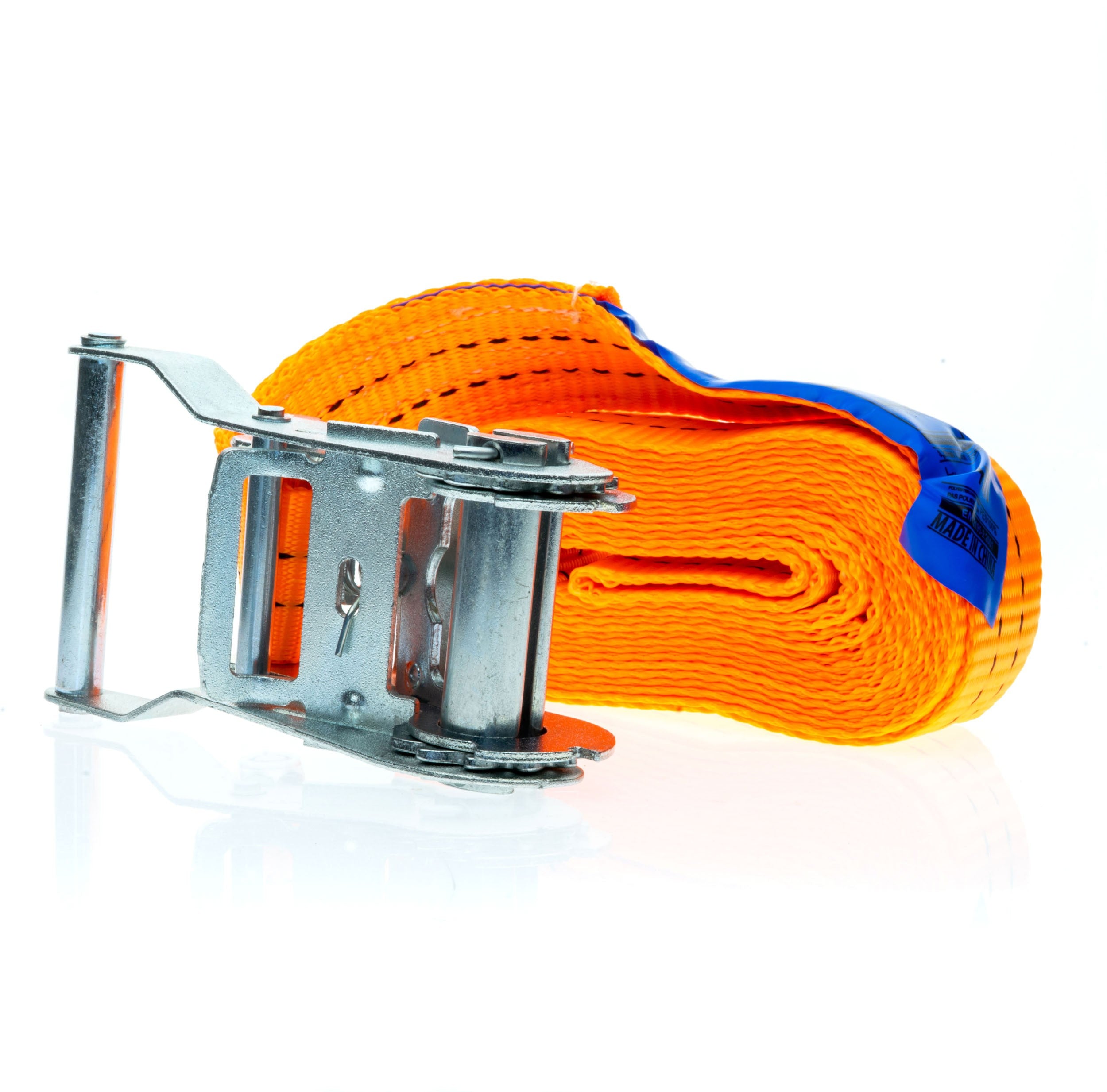 Lastsäkring – Orange – 4 m – 35 mm mm