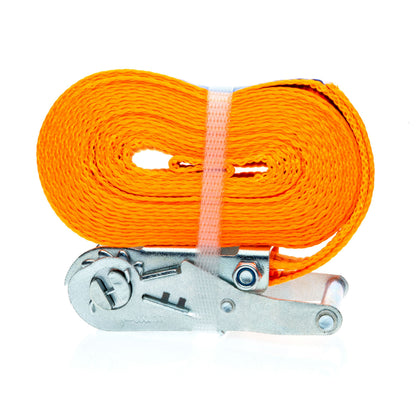 Lastsäkring – Orange – 6 m – 100% polyester (PES)