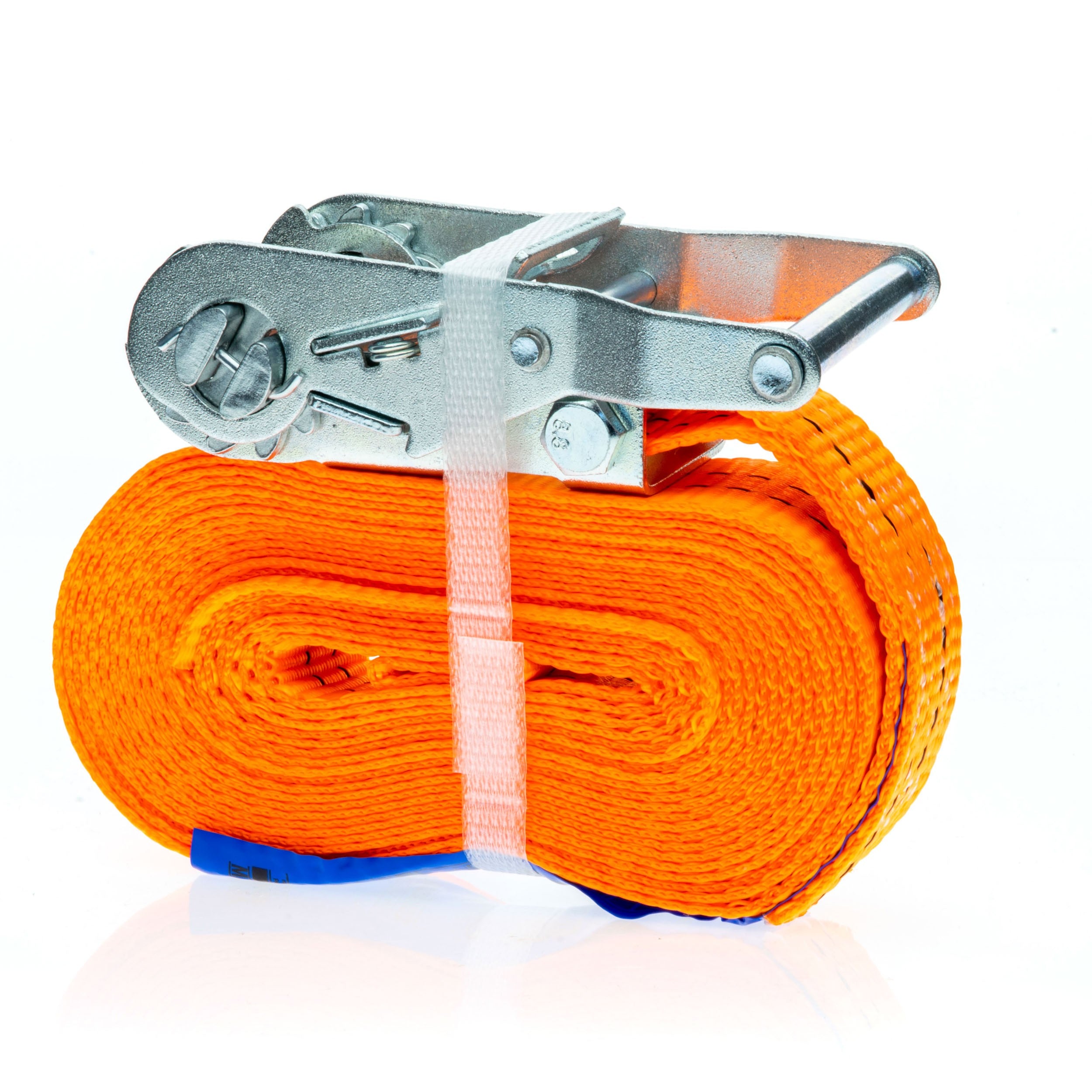 Lastsäkring – Orange – 6 m – 100% polyester (PES)