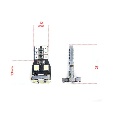LED-lampa för bil – W5W – W2,1x9,5d – 6000K – 13 LED – SMD 2835 – 2-pack