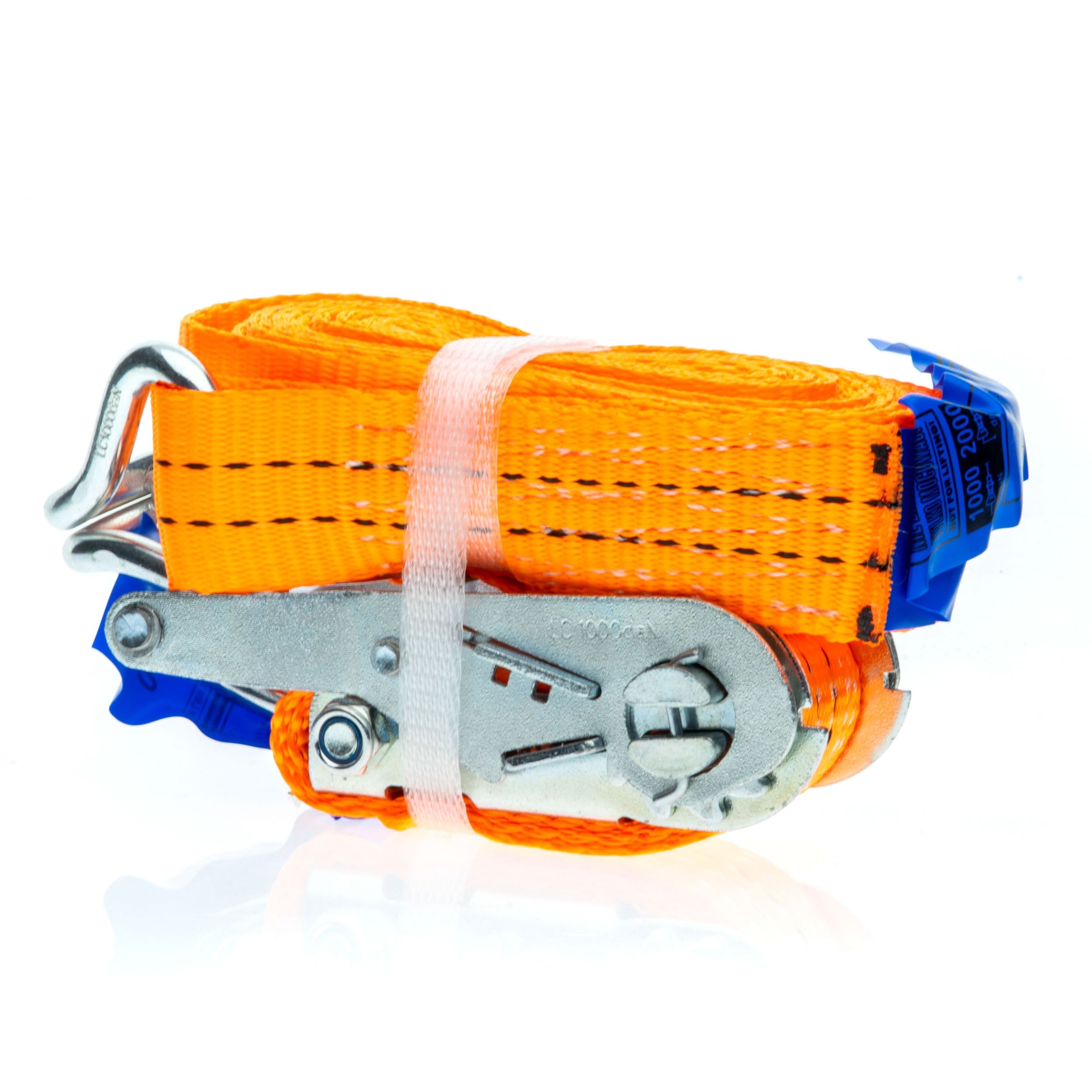 Lastsäkring – Orange – 4 m – 35 mm mm