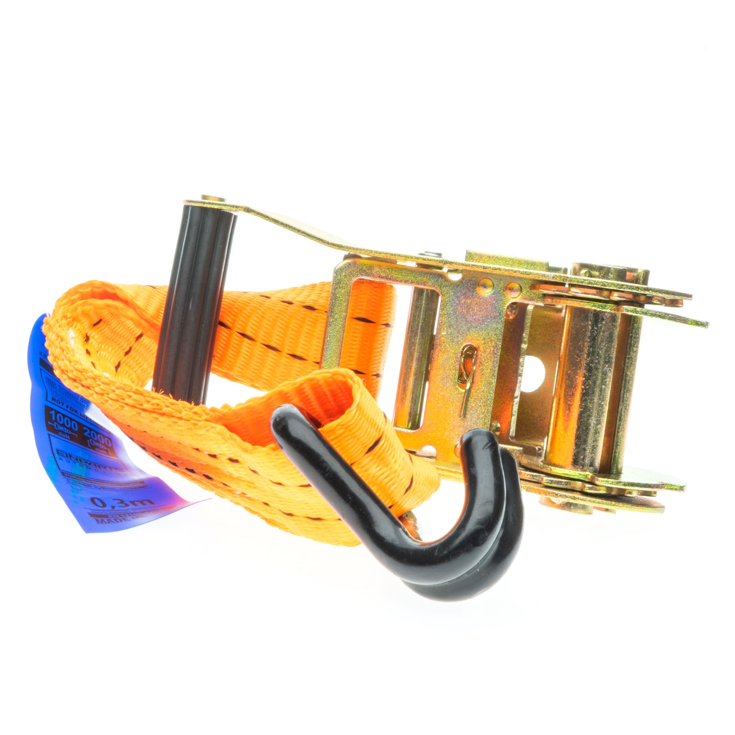 Lastsäkring – Svart, Orange – 5 m – PVC