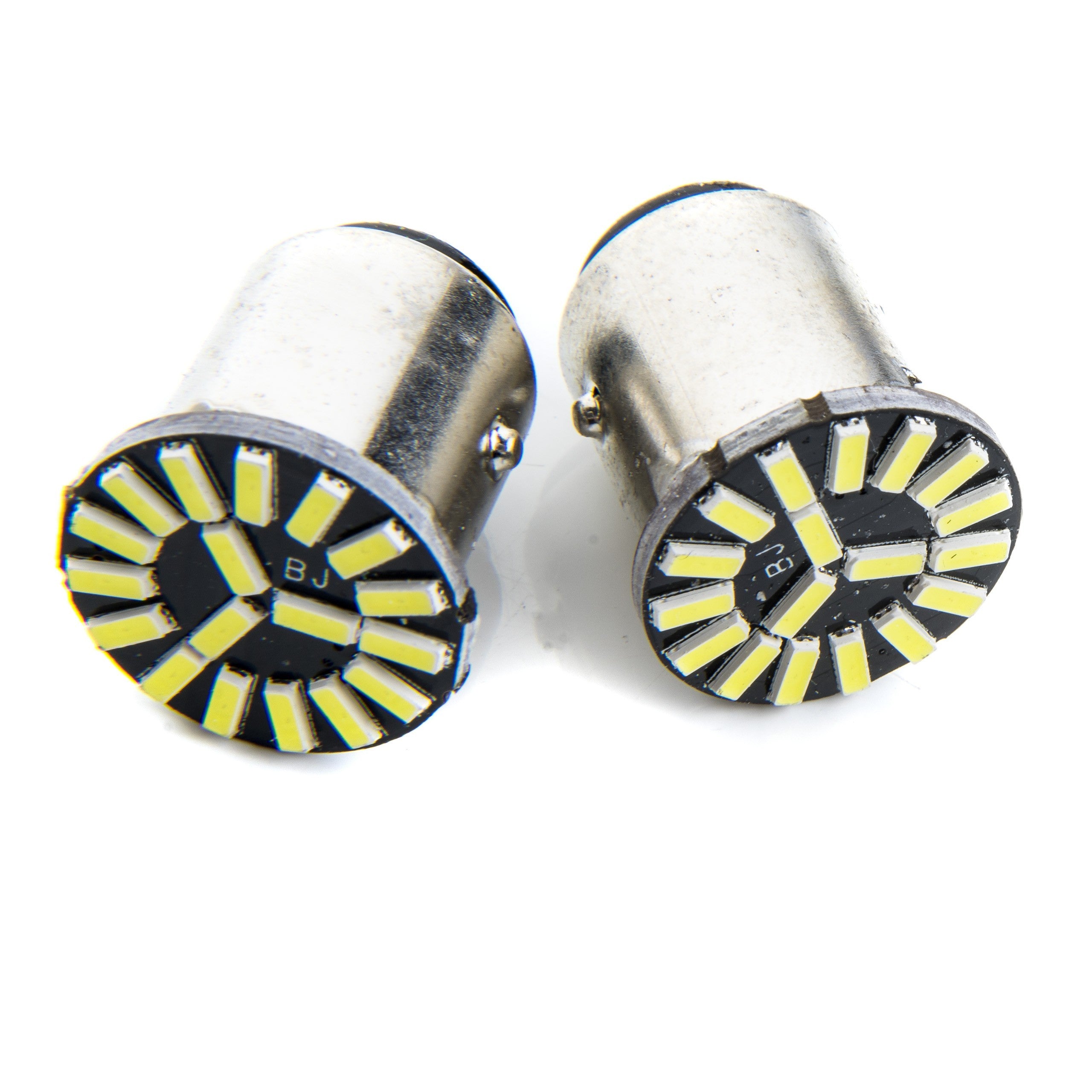 LED-lampa för bil – P21/5W – BAY15d – 6000K – 38 LED – SMD 4014 – 2-pack