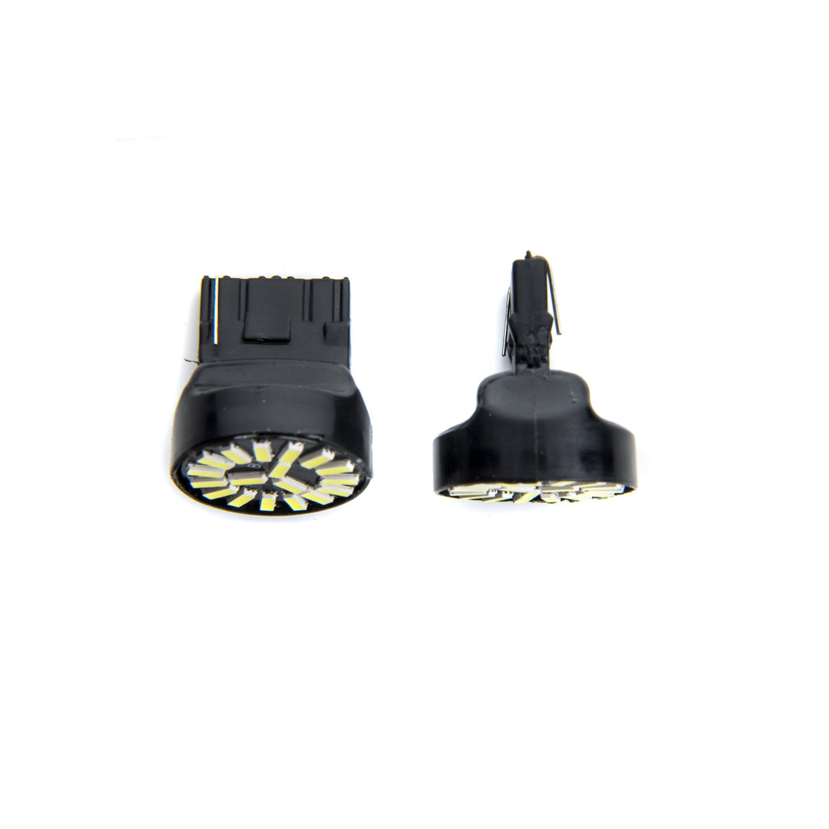 LED-lampa för bil – W21W – W3X16D – 6000K – 18 LED – SMD 4014 – 2-pack