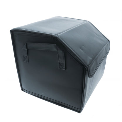Lastsäkring – Svart – 30 × 30 × 28 cm – stiffened paper, Konstläder (PU)