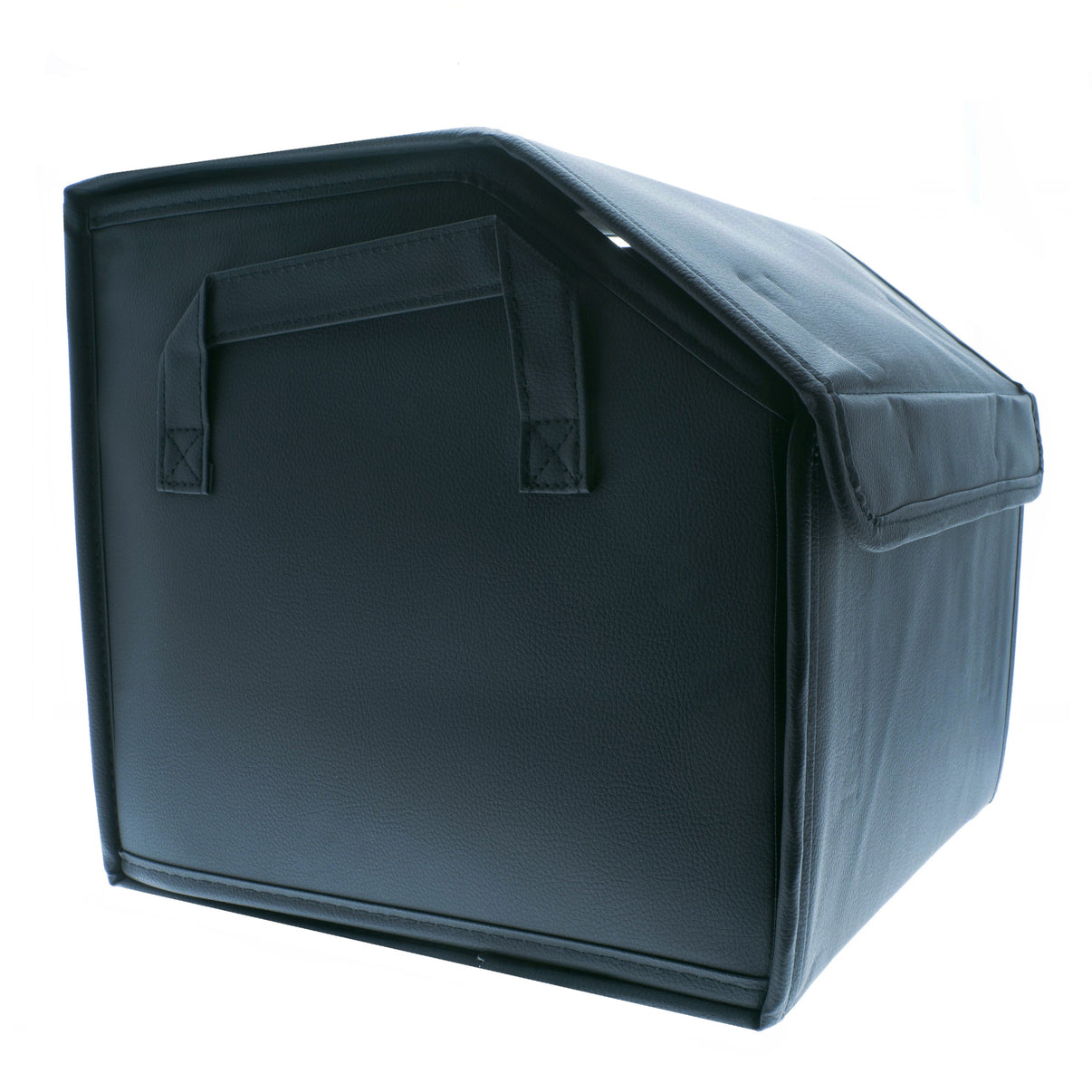 Lastsäkring – Svart – 30 × 30 × 28 cm – stiffened paper, Konstläder (PU)