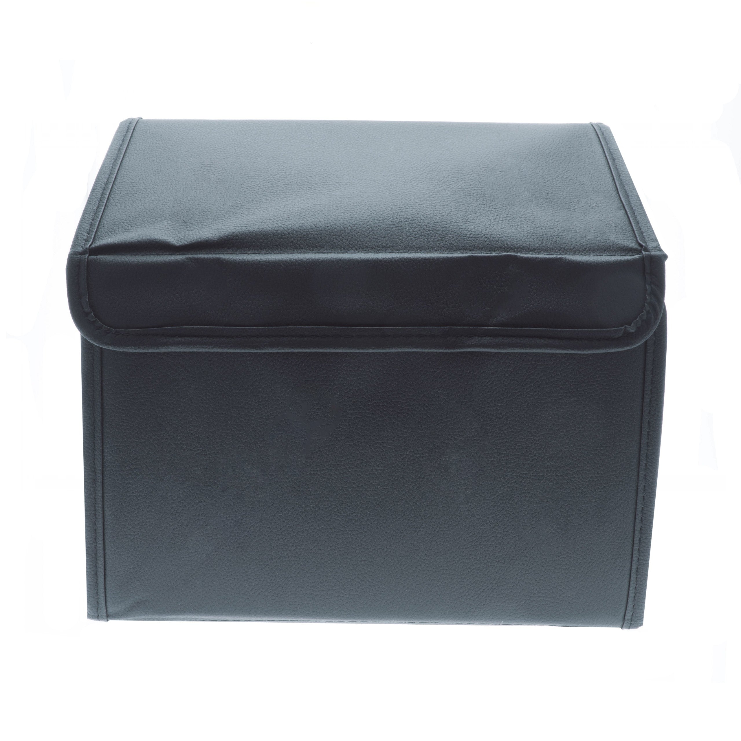 Lastsäkring – Svart – 30 × 30 × 28 cm – stiffened paper, Konstläder (PU)