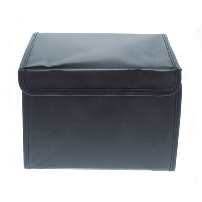Lastsäkring – Svart – 30 × 30 × 28 cm – stiffened paper, Konstläder (PU)