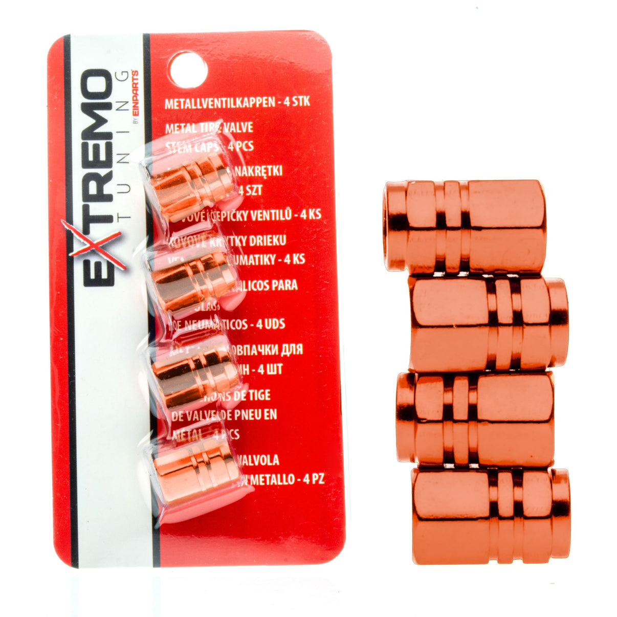 Ventilhattar – Orange – 4-pack