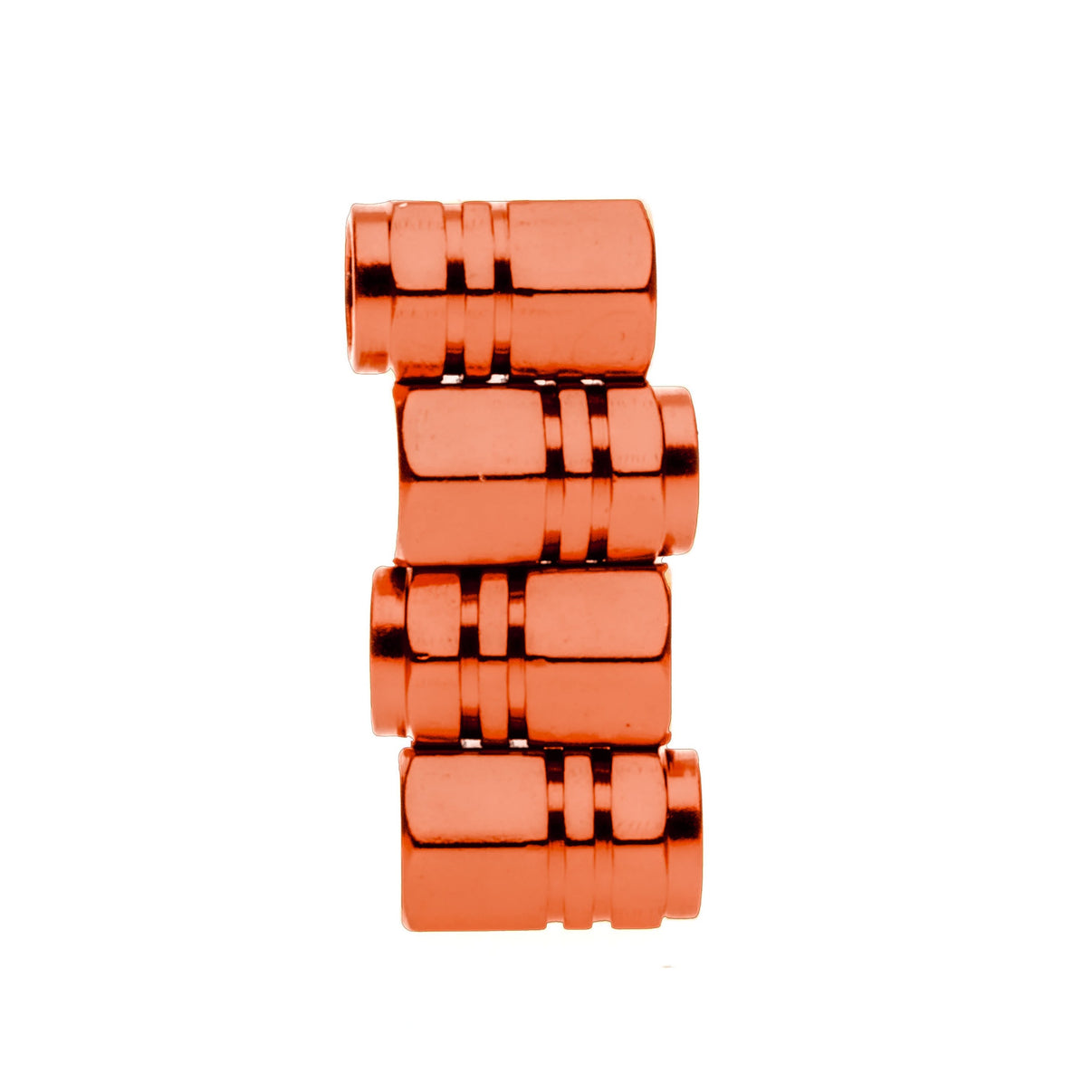 Ventilhattar – Orange – 4-pack