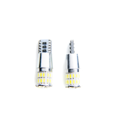 LED-lampa för bil – W5W – W2,1x9,5d – 6000K – 38 LED – SMD 3014 – 2-pack