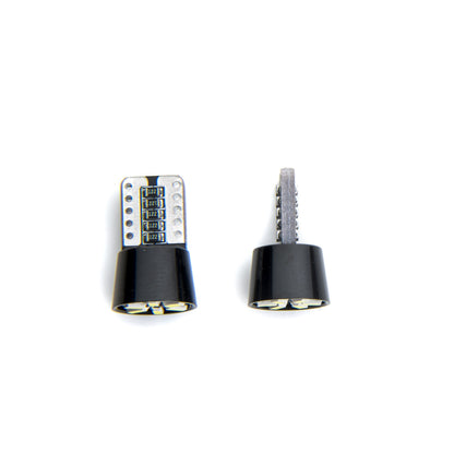 LED-lampa för bil – W5W – W2,1x9,5d – 6000K – 6 LED – SMD 3014 – 2-pack