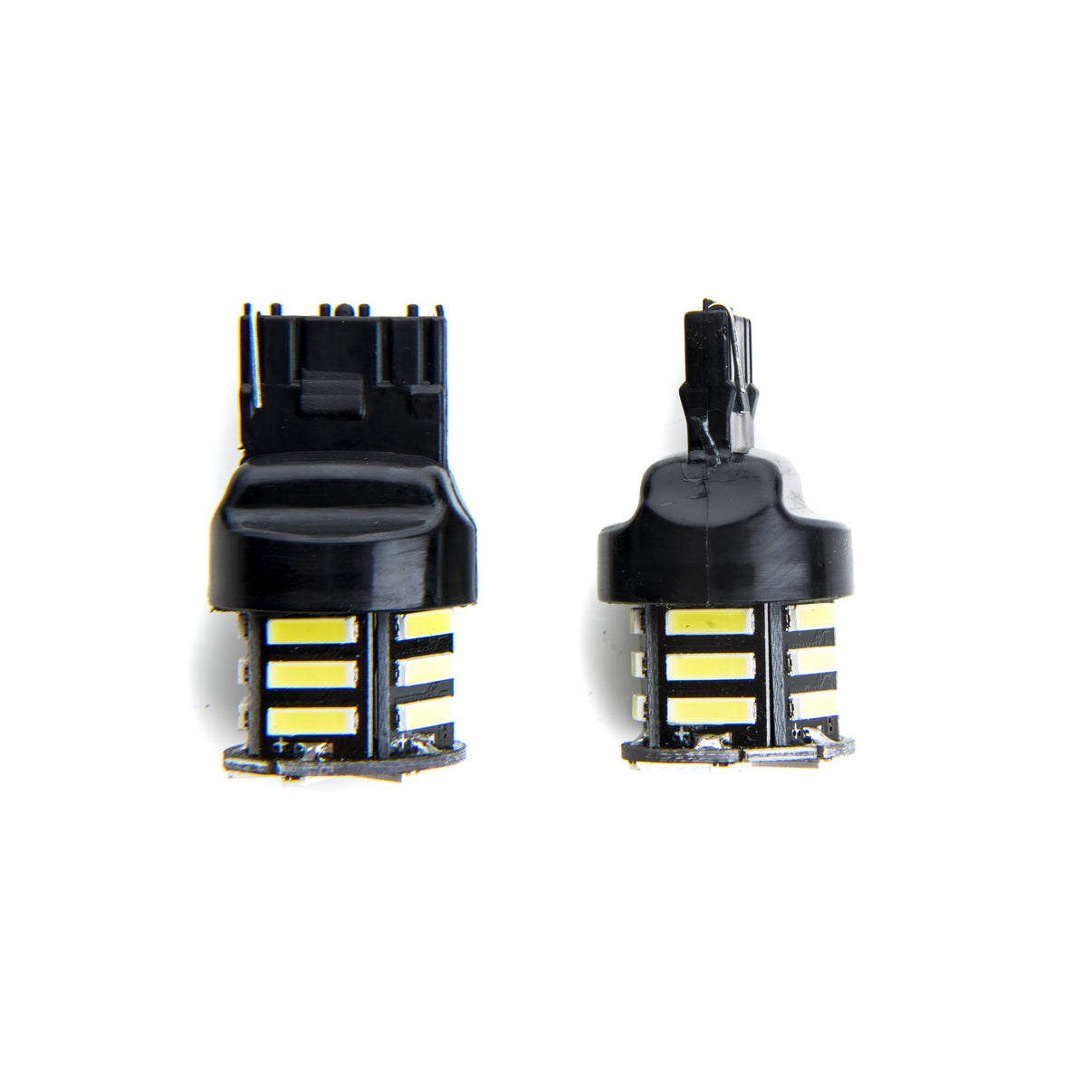 LED-lampa för bil – W21W – W3X16D – 6000K – 21 LED – SMD 7020 – 2-pack