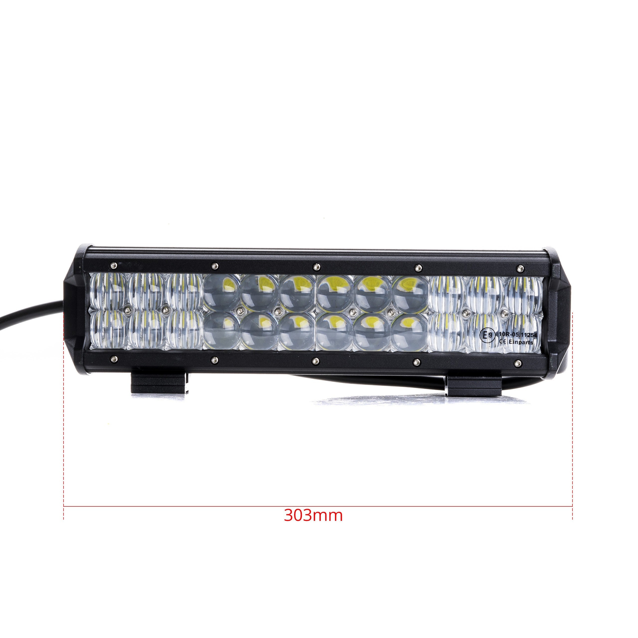 LED-arbetslampa – 120 W – 6000K – 24 LED – 14400 LM – 303 mm