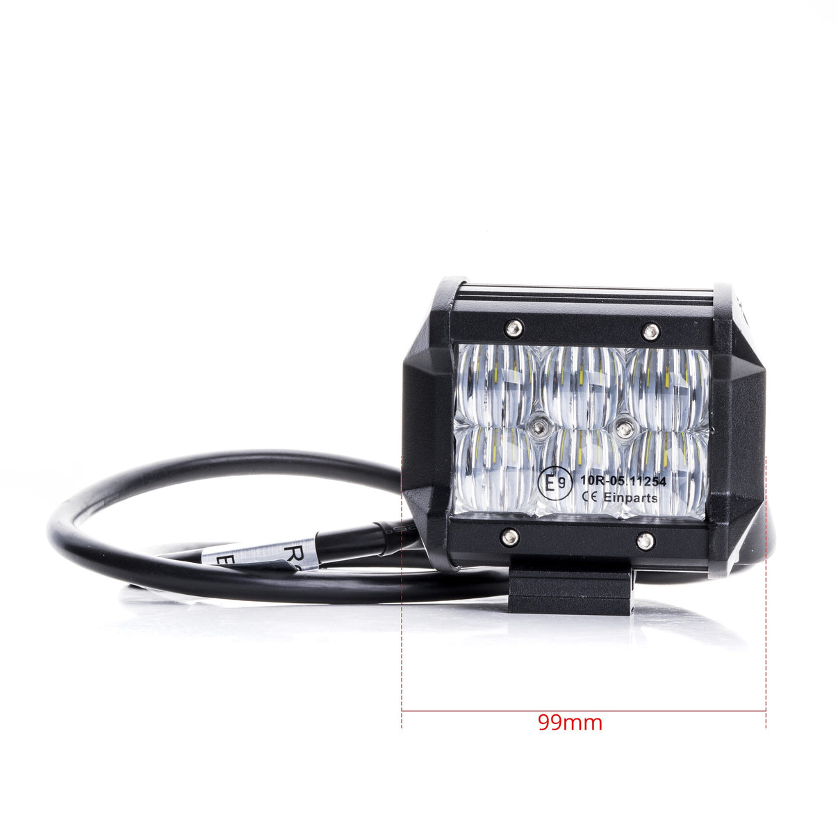 LED-arbetslampa – 42 W – 6000K – 6 LED – 5040 LM – 99 mm