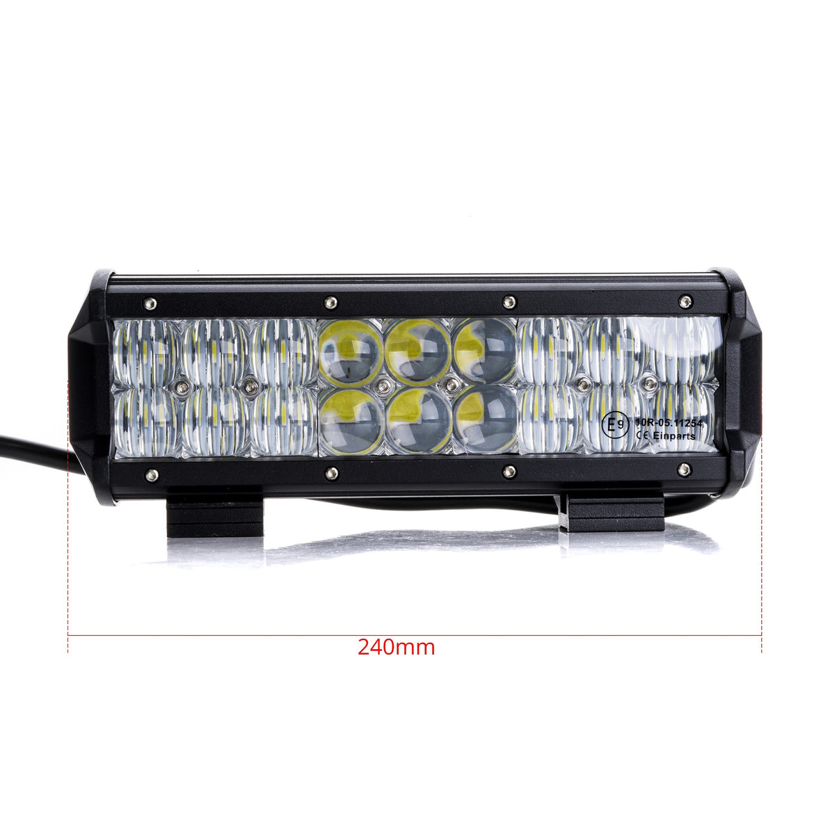 LED-arbetslampa – 126 W – 6000K – 18 LED – 15120 LM – 240 mm