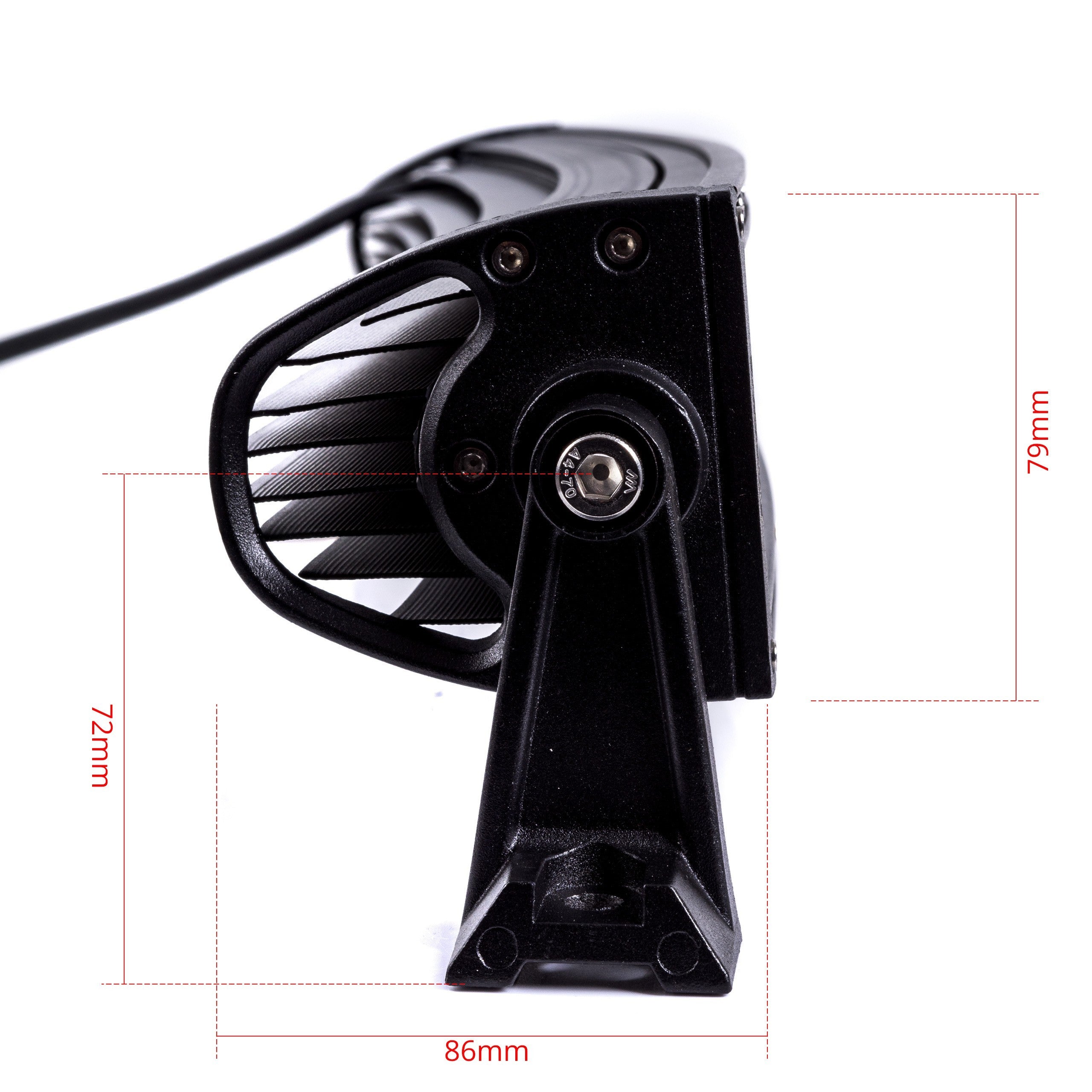 LED-arbetslampa – 288 W – 6000K – 96 LED – 38880 LM – 1255 mm