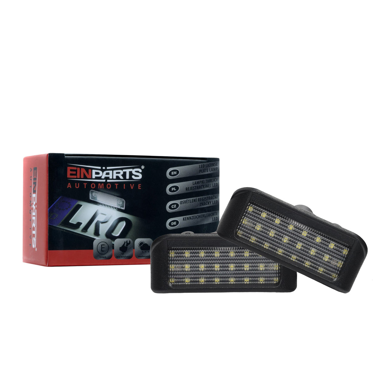 LED-skyltbelysning Fiat Scudo II/Opel kombinerad ljusbild E m.fl.