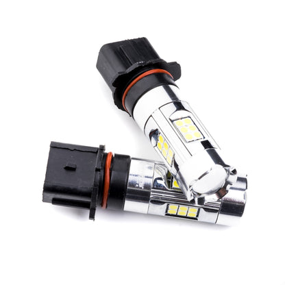 LED-lampa för bil – P13W – PG18.5D-3 – 6000K – 27 LED – SMD 3030 – 2-pack