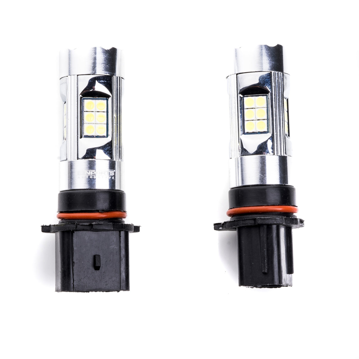 LED-lampa för bil – P13W – PG18.5D-3 – 6000K – 27 LED – SMD 3030 – 2-pack