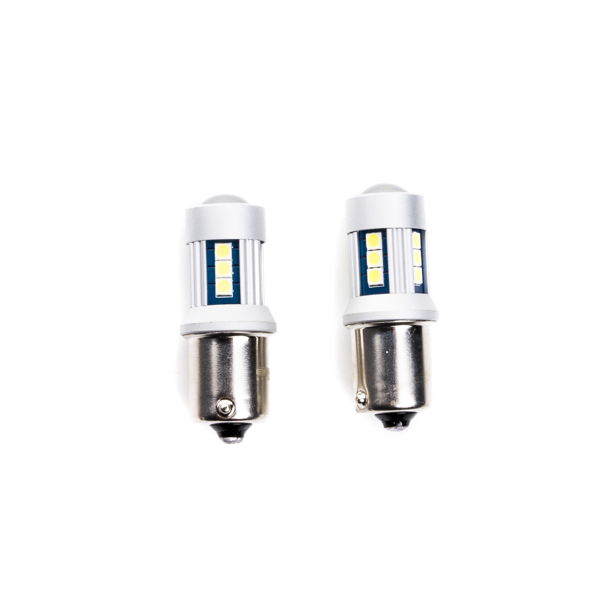 LED-lampa för bil – P21W – BA15S – 6000K – 15 LED – SMD 3030 – 2-pack