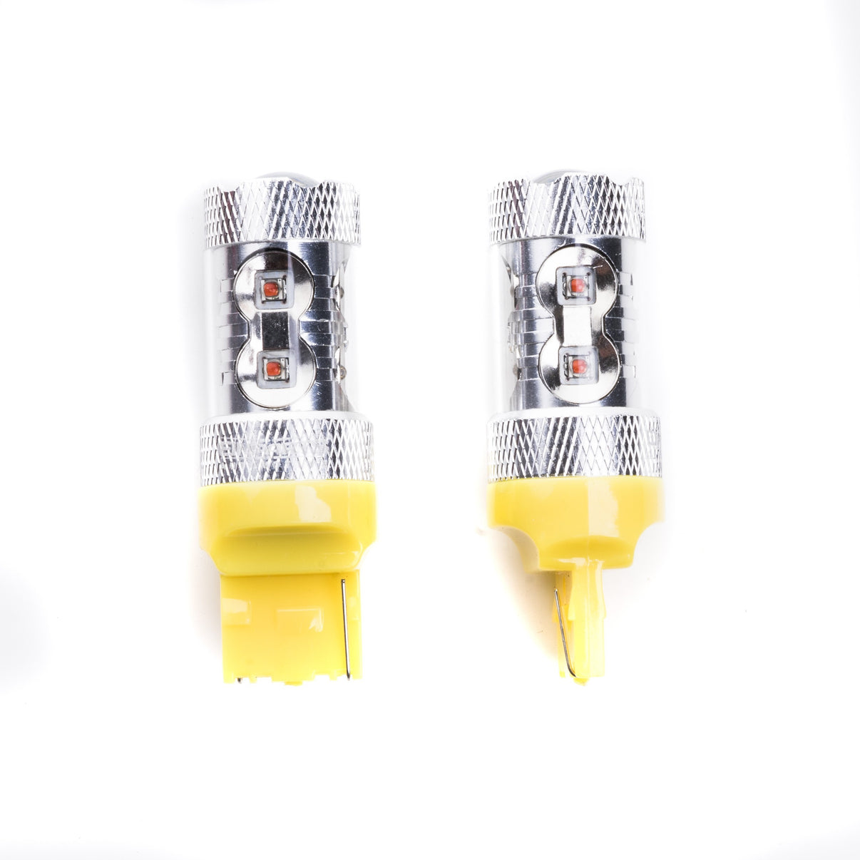 LED-lampa för bil – W21W – W3X16D – 1700–1800K (Orange) – 10 LED – CREE XB-D