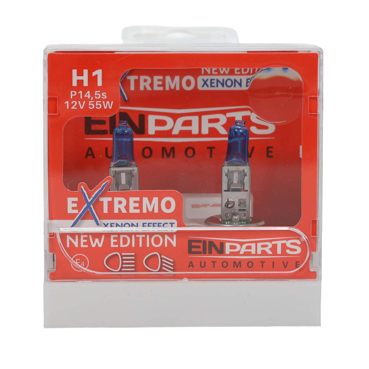 Halogenlampsats – H1 – 6000K – 9V - 16V – 2-pack