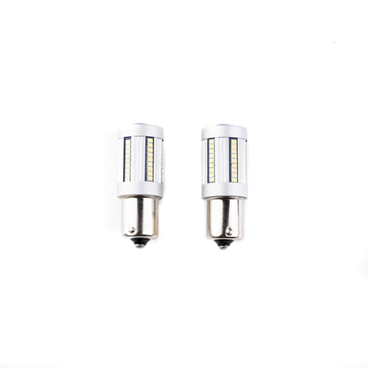 LED-lampa för bil – P21W – BA15S – 6000K – 66 LED – SMD 2016 – 2-pack