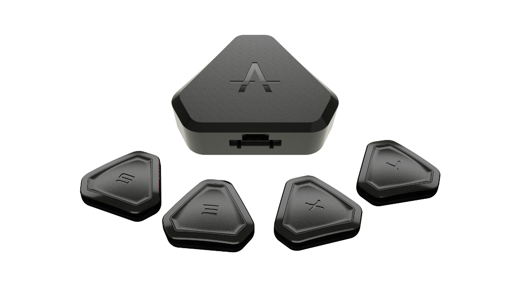 produktbillede forfra, der viser Tesla S3XY Buttons Gen 2 Bundle - TESLA