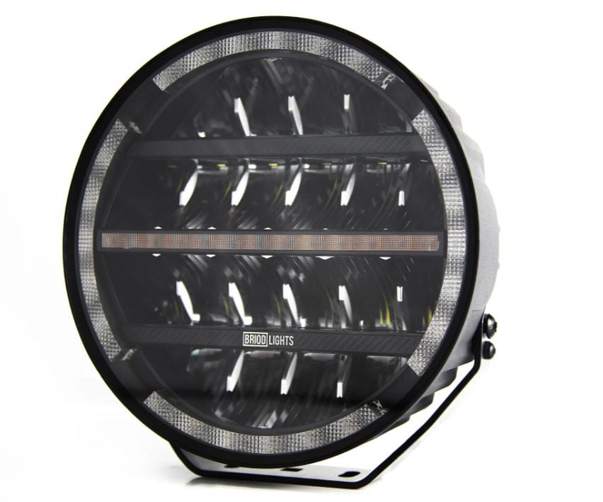 BriodLights Olympus 9" Ekstra let - emballage og indhold | Briodlights
